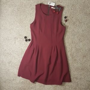 Forever 21 Dress short Burgundy